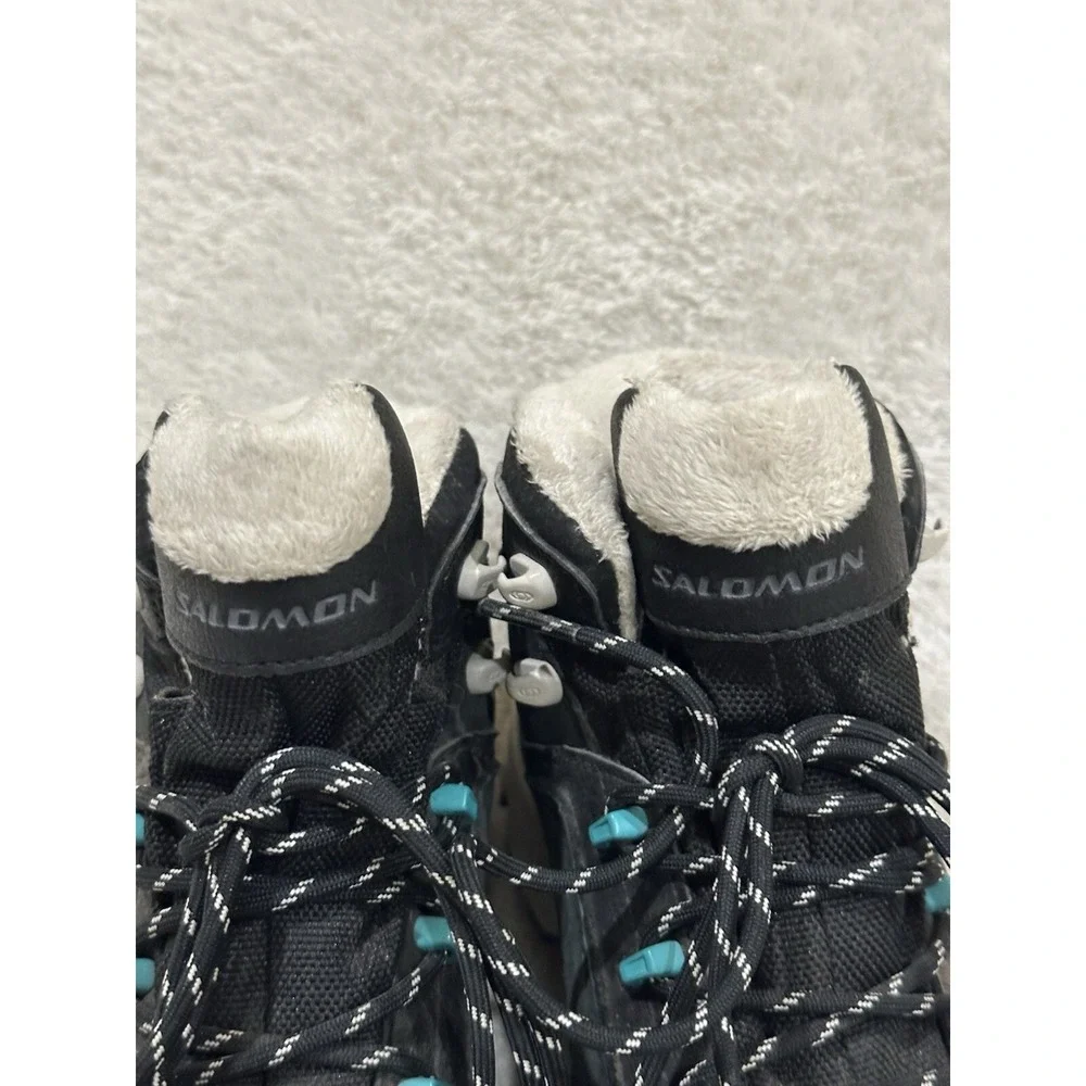 Salomon‎ Rodeo Lined Winter Hiking Boots Women's Size 8 Black